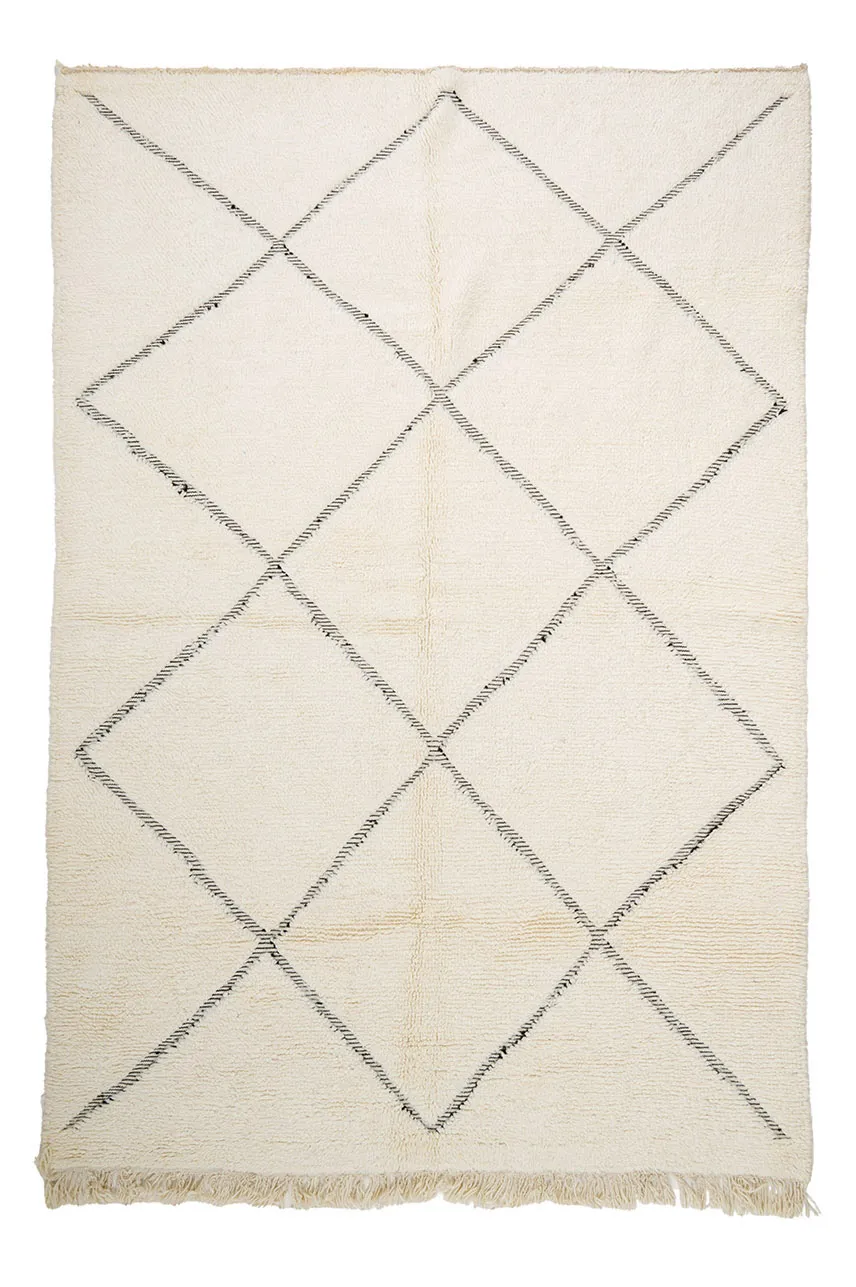 Tapis kilim marocain Beni Ourain 190 x 285 cm