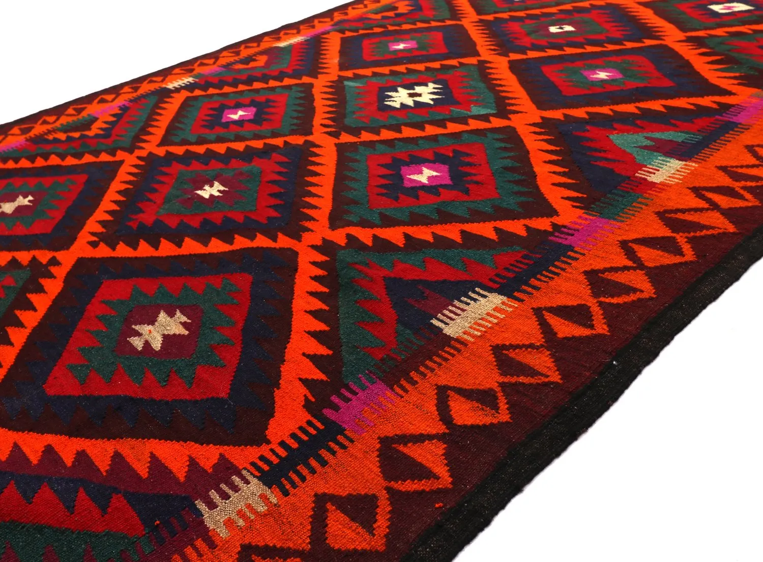 Tapis kilim oriental 379 x 173 cm