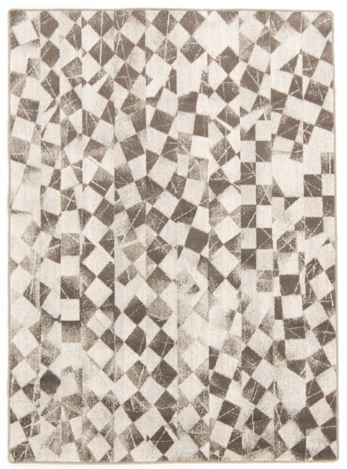 Tapis en laine - Kallatis (noir/blanc)