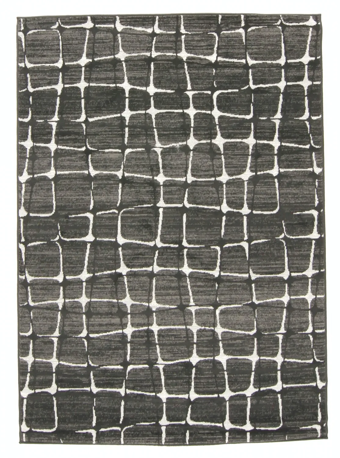 Tapis Wilton - Florence Cross (gris)