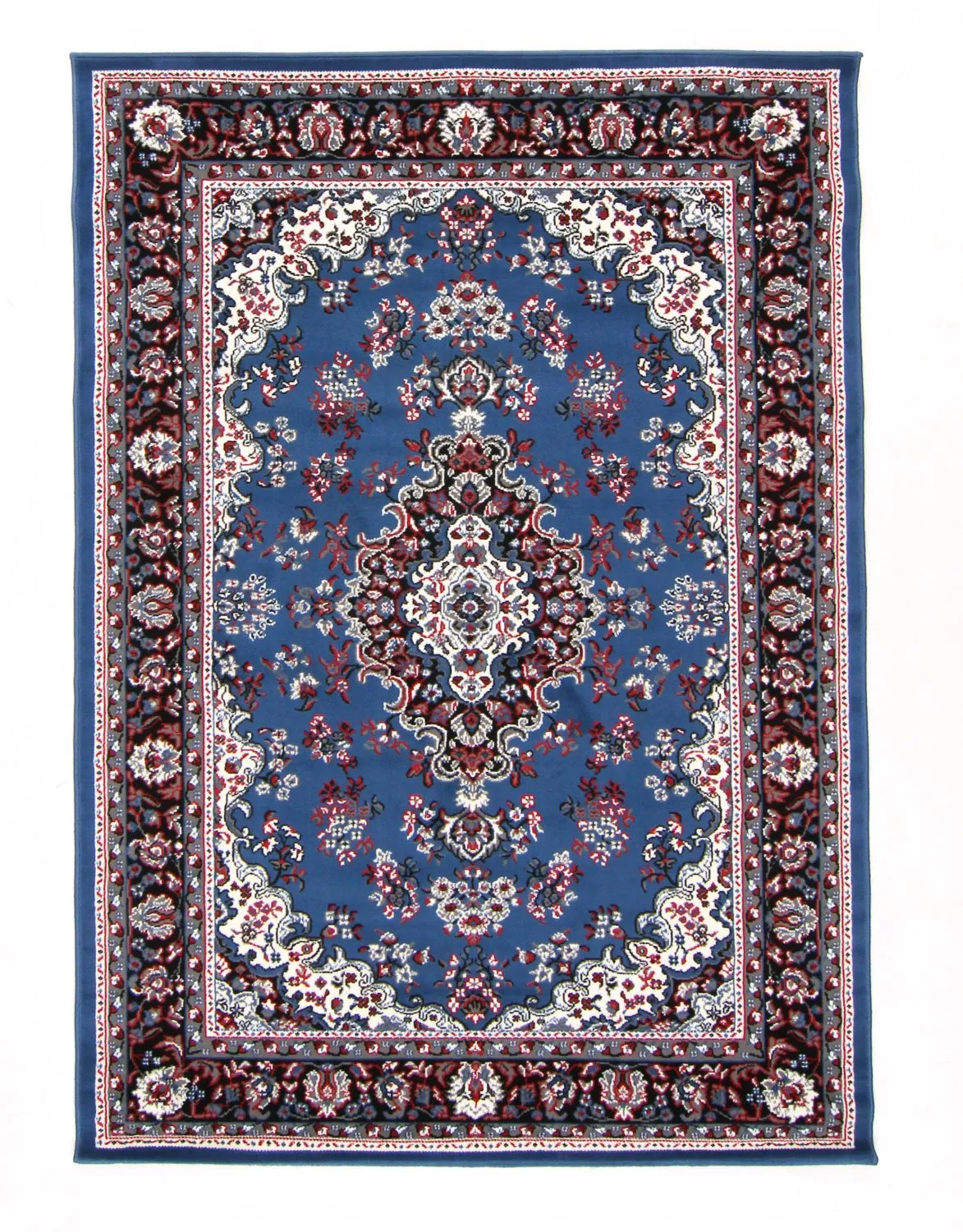 Tapis Wilton - Peking (bleu)