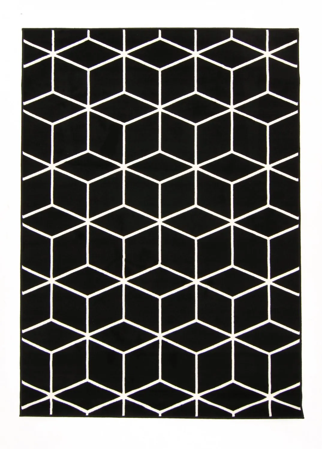Tapis Wilton - Florence Square (noir)