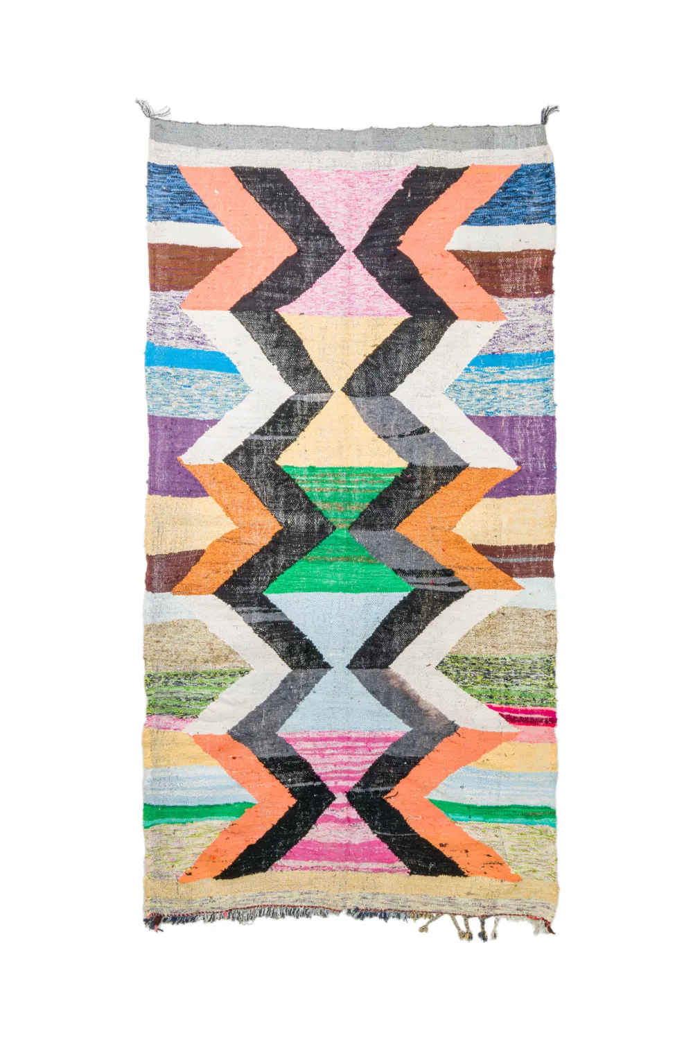 Tapis Marocain Berbère Boucherouite 155 x 295 cm