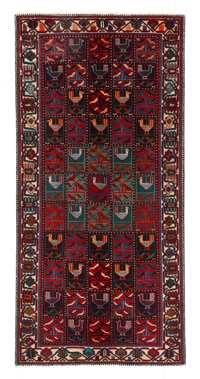 Tapis oriental Hamedan 297 x 145 cm