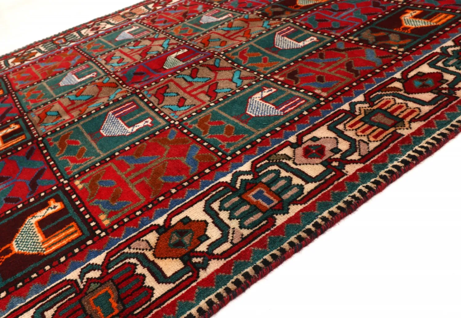 Tapis oriental Hamedan 297 x 145 cm