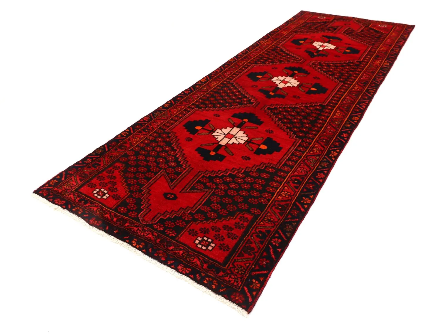 Tapis oriental Hamedan 291 x 101 cm