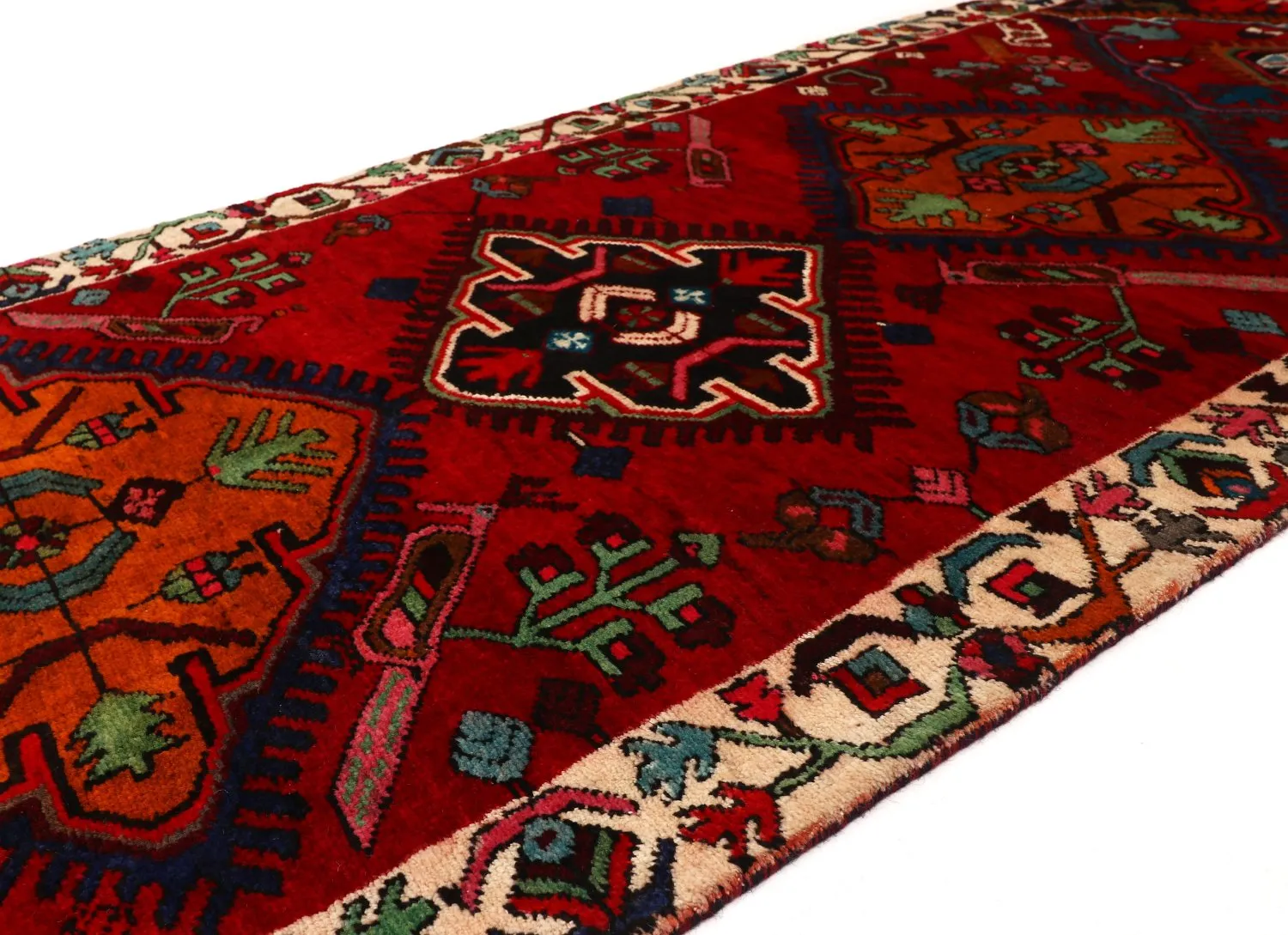 Tapis oriental Hamedan 307 x 104 cm