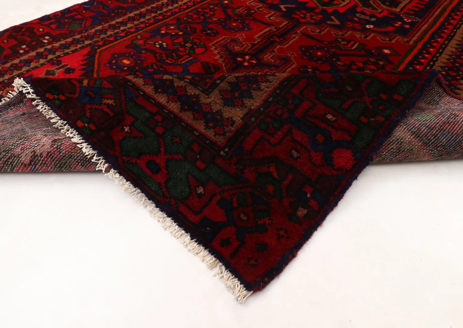 Tapis oriental Hamedan 301 x 113 cm