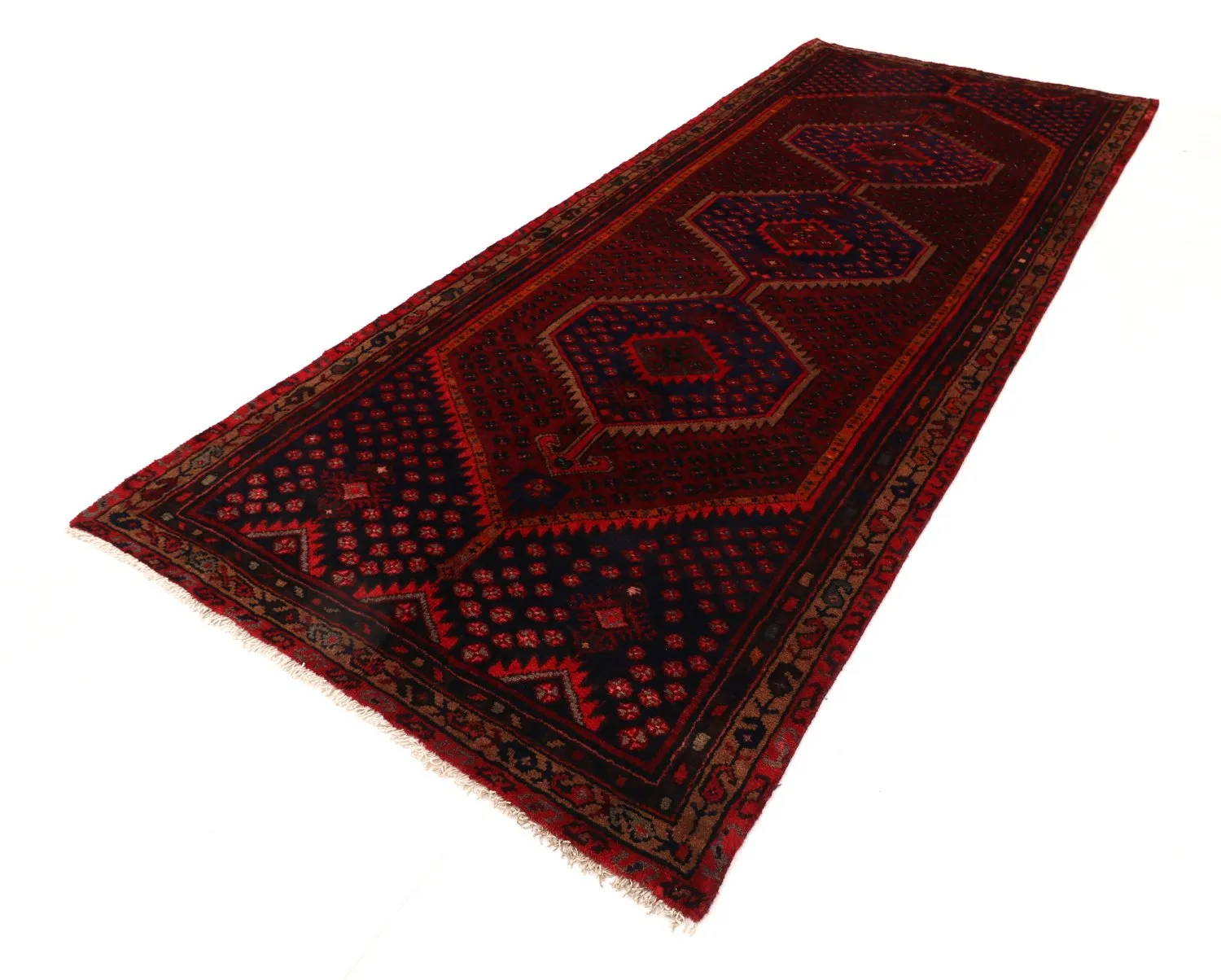 Tapis oriental Hamedan 281 x 118 cm