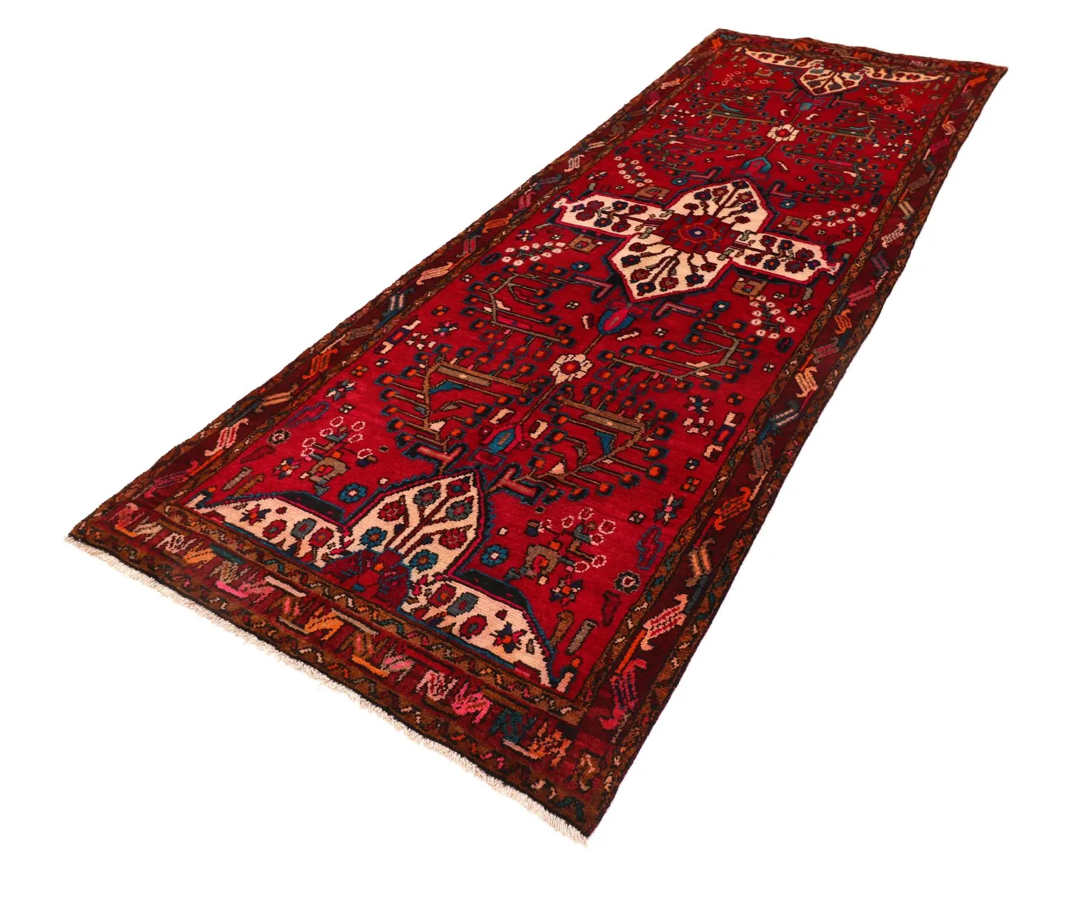 Tapis oriental Hamedan 312 x 111 cm