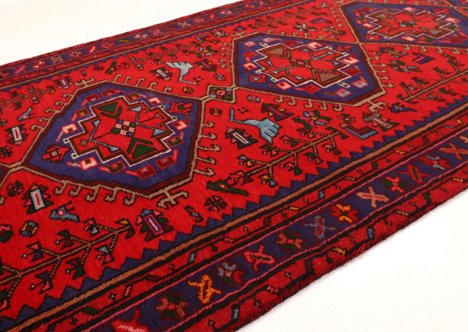 Tapis oriental Hamedan 292 x 101 cm