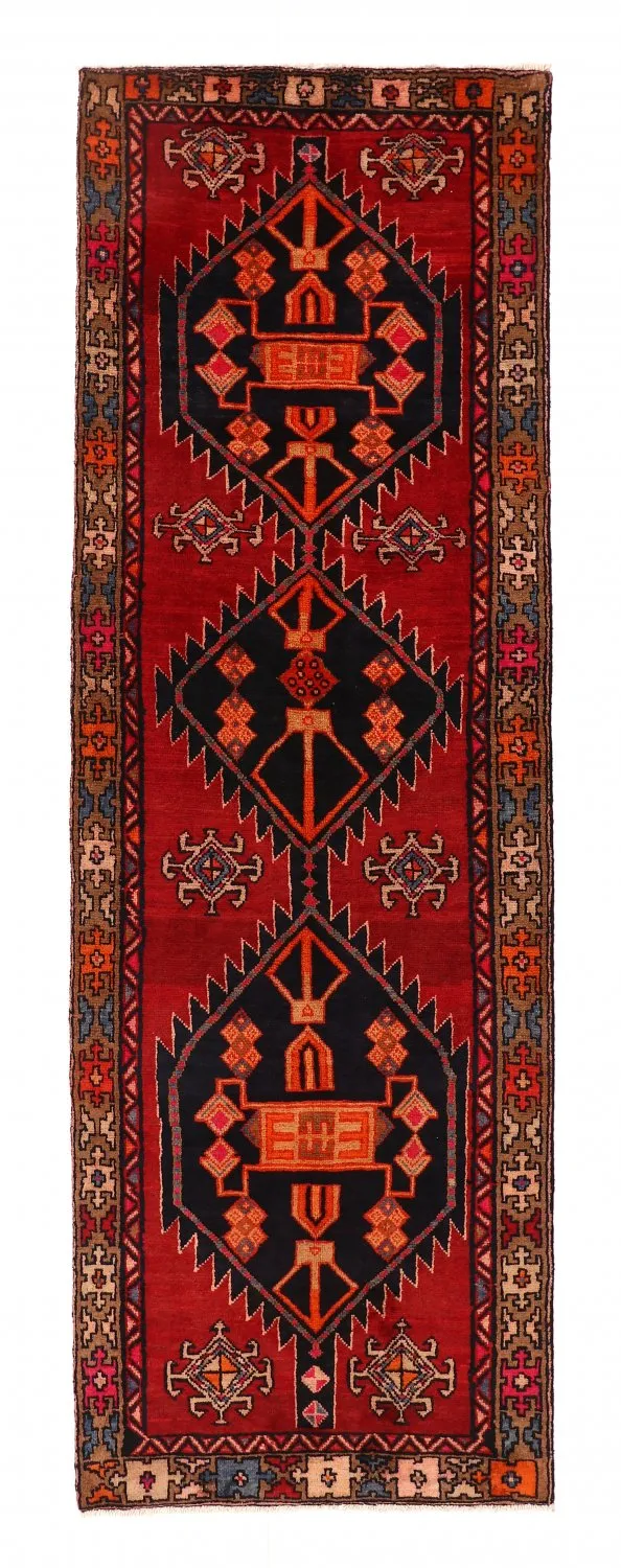 Tapis oriental Hamedan 297 x 101 cm