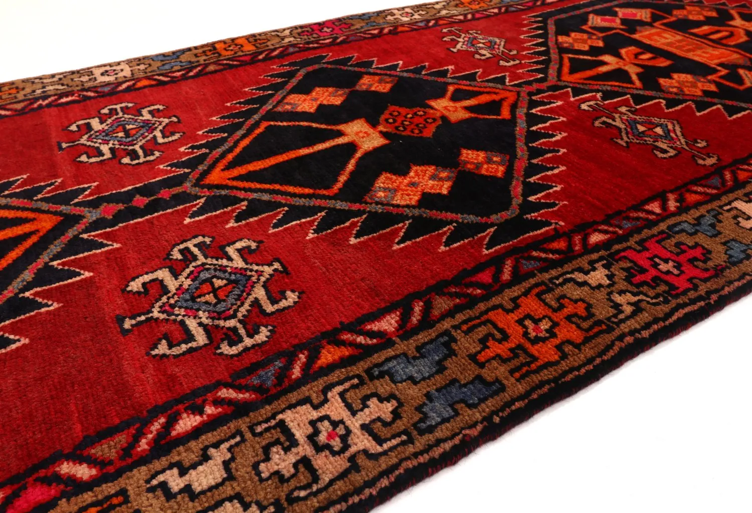 Tapis oriental Hamedan 297 x 101 cm