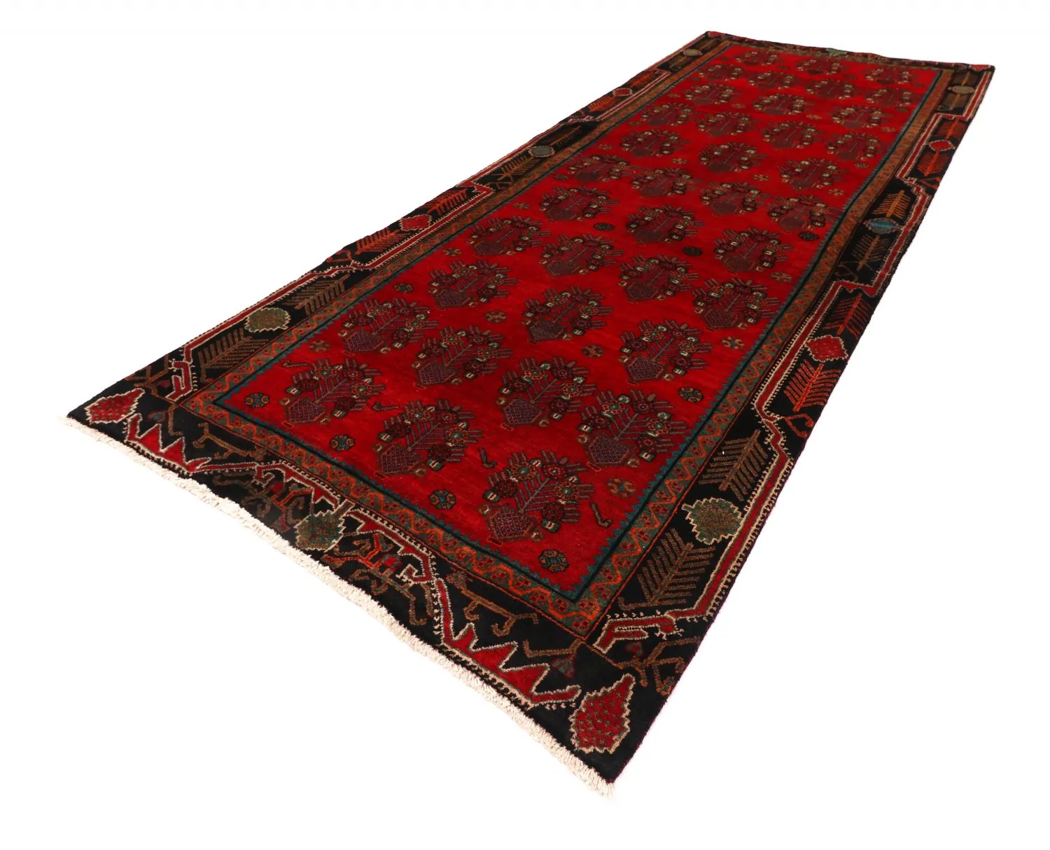 Tapis oriental Hamedan 297 x 116 cm
