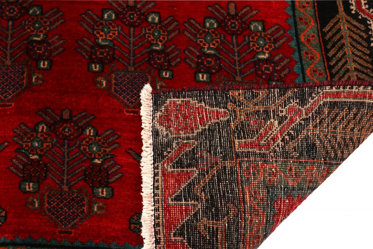 Tapis oriental Hamedan 297 x 116 cm
