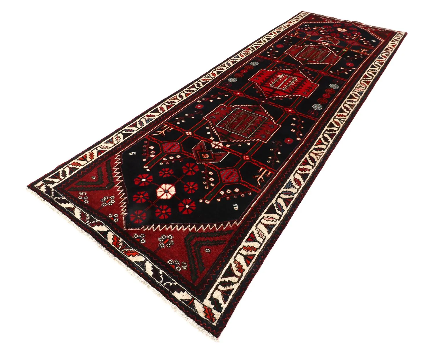 Tapis oriental Hamedan 299 x 110 cm