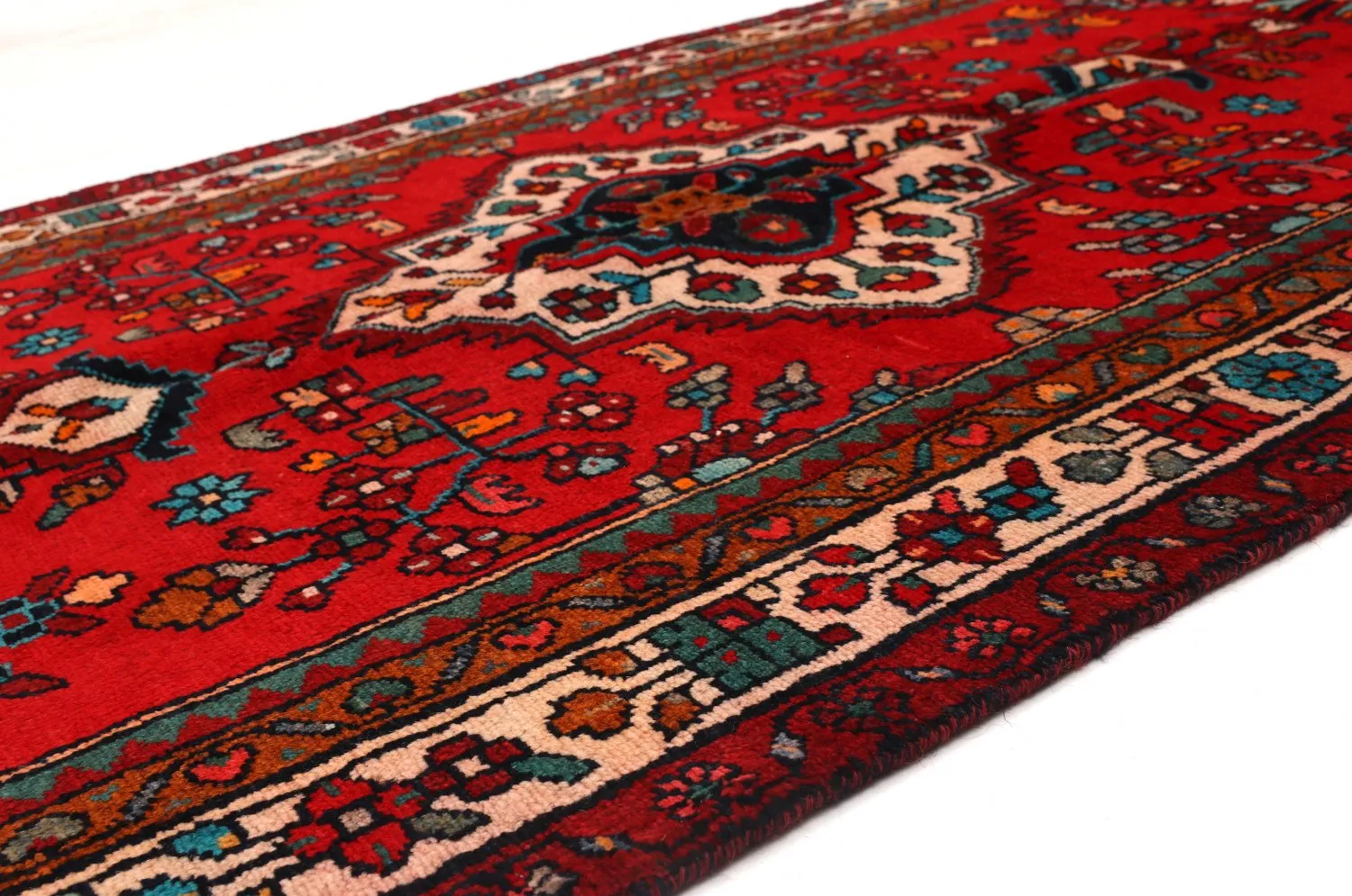 Tapis oriental Hamedan 309 x 103 cm
