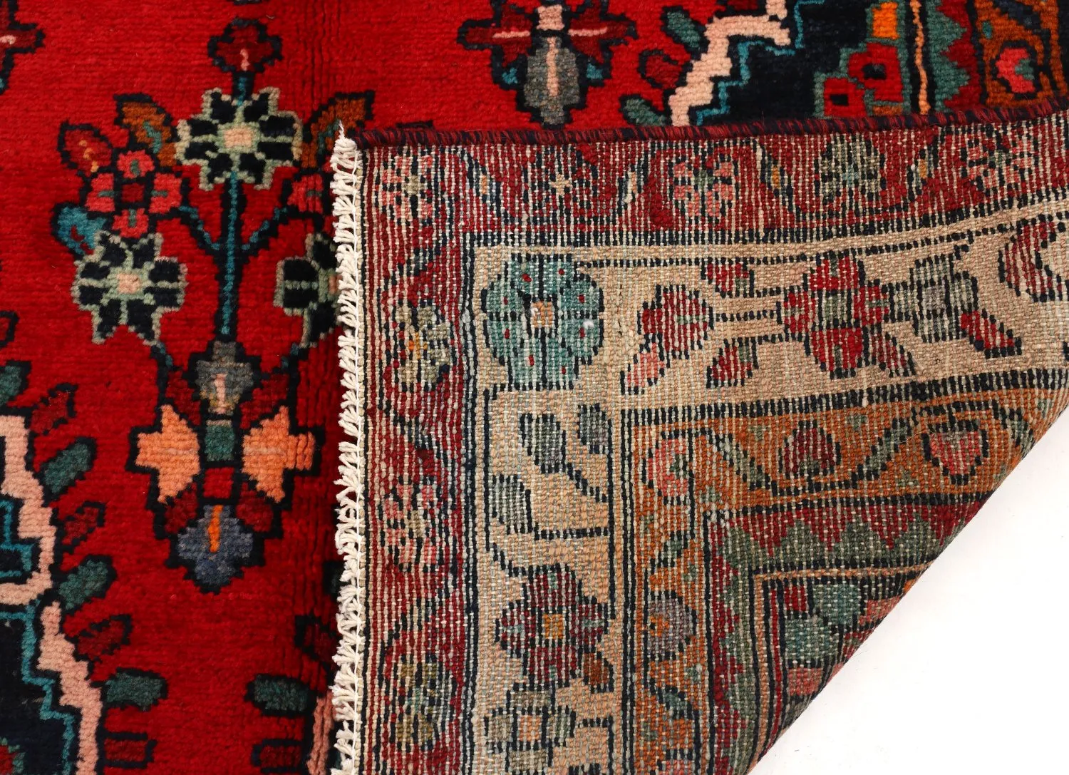 Tapis oriental Hamedan 309 x 103 cm