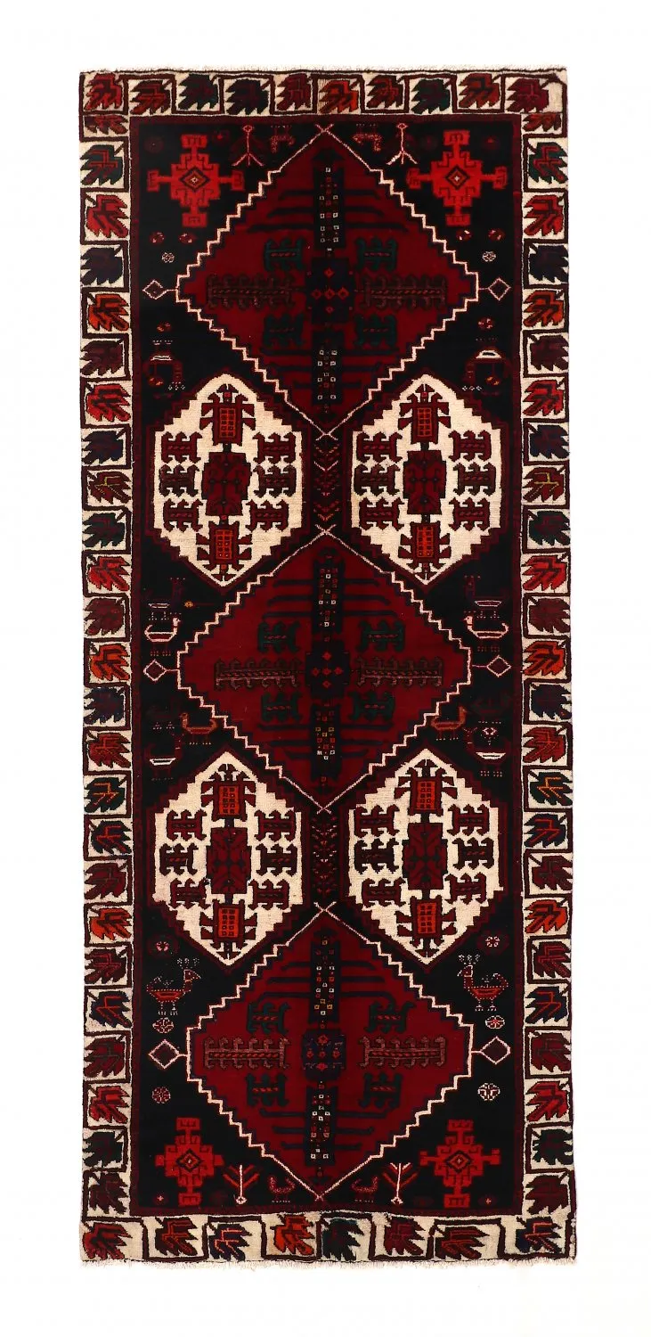 Tapis oriental Hamedan 275 x 112 cm