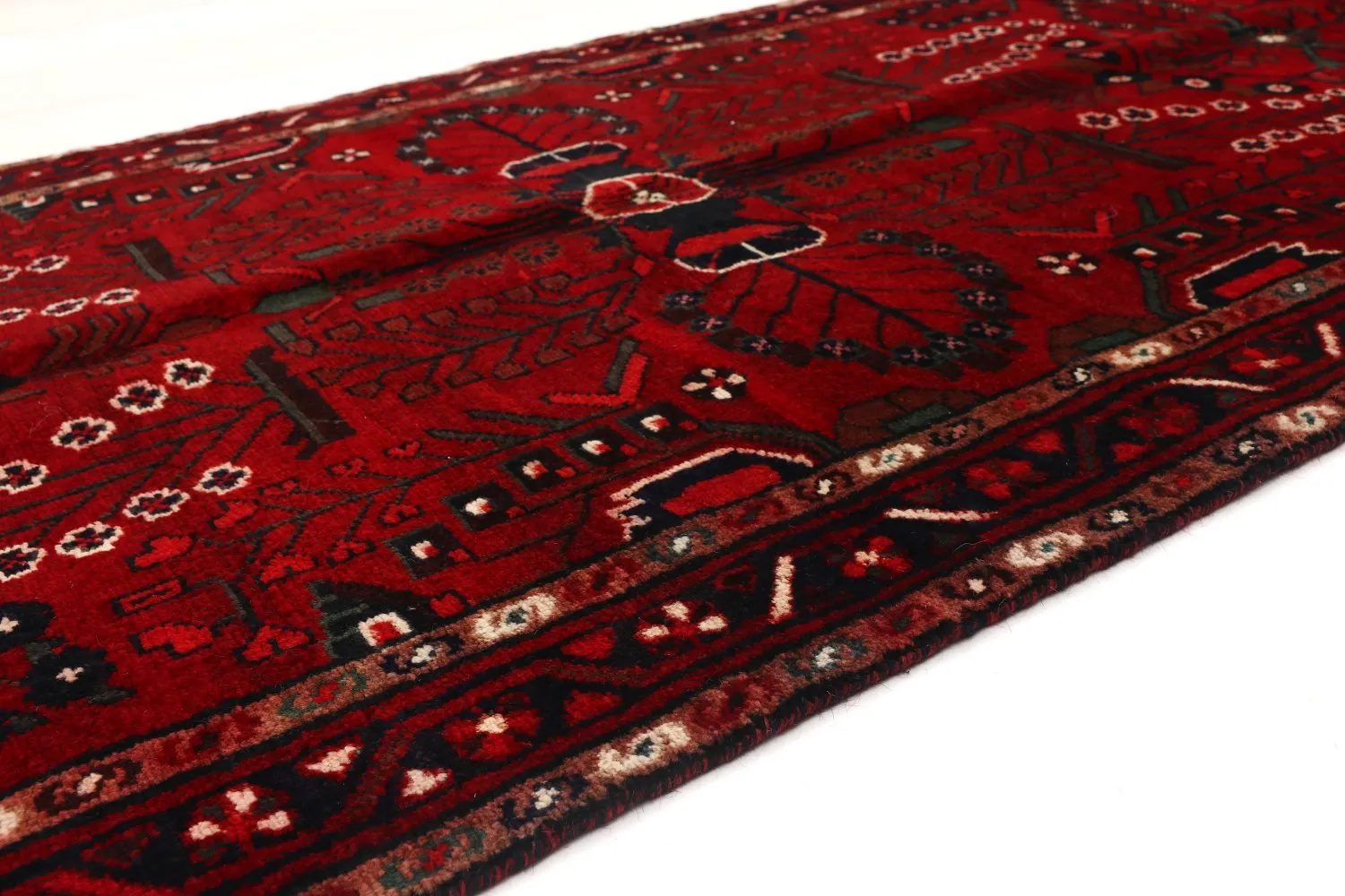 Tapis oriental Hamedan 309 x 103 cm