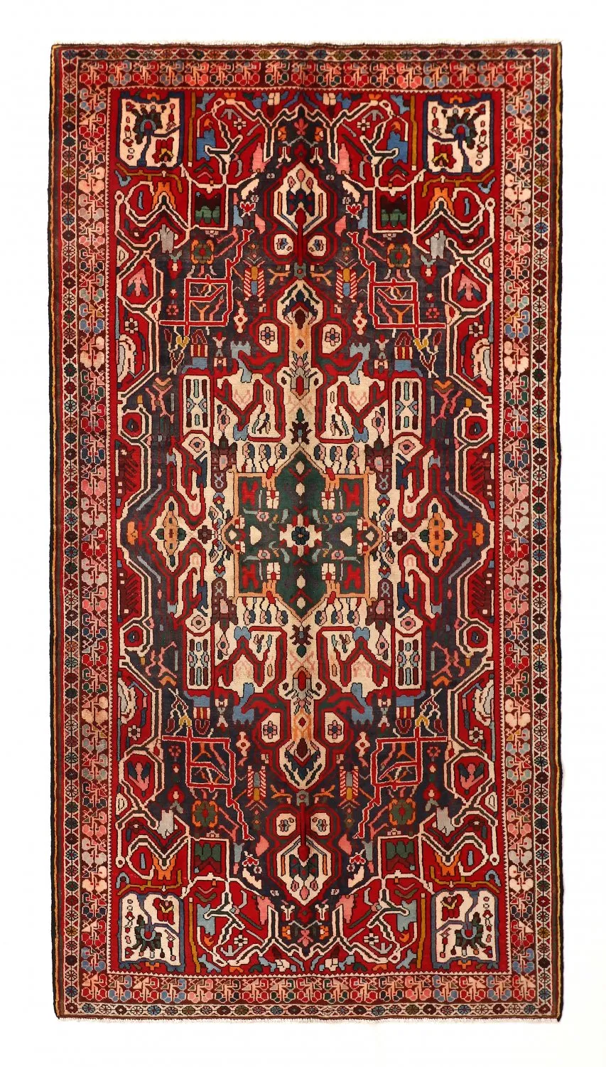 Tapis oriental Hamedan 303 x 162 cm