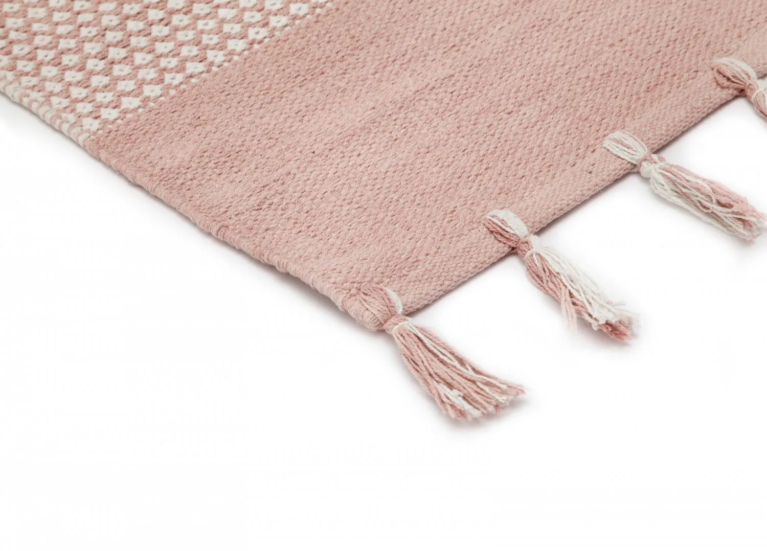 Tapis patchwork - Vinga (rose)