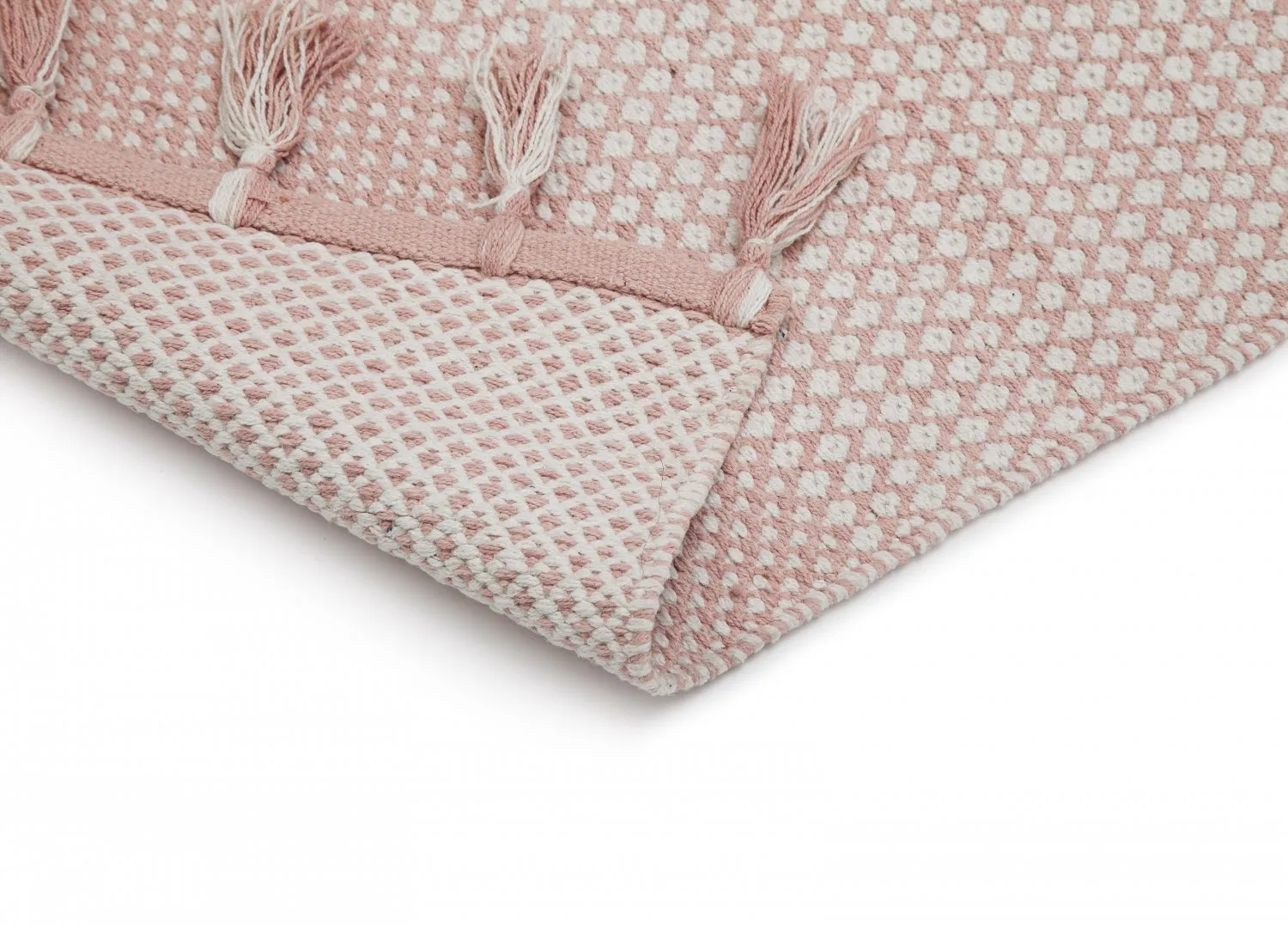 Tapis patchwork - Vinga (rose)