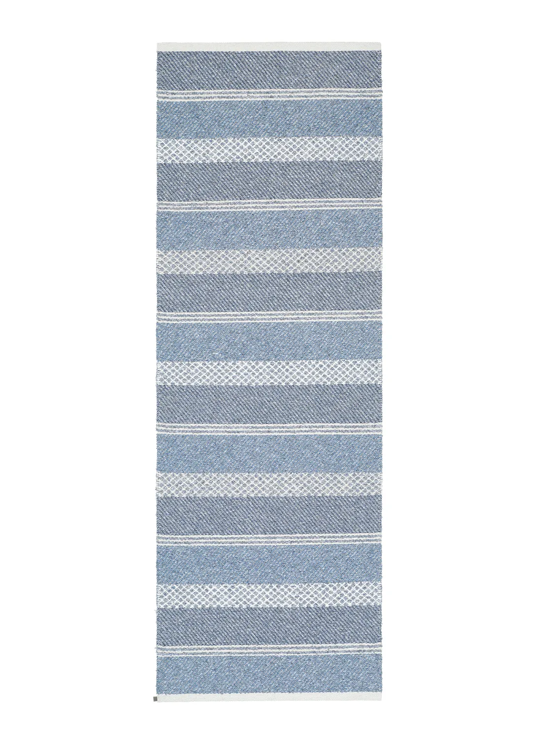 Tapis en plastique et fils - Horredsmattan Sia mix (bleu)