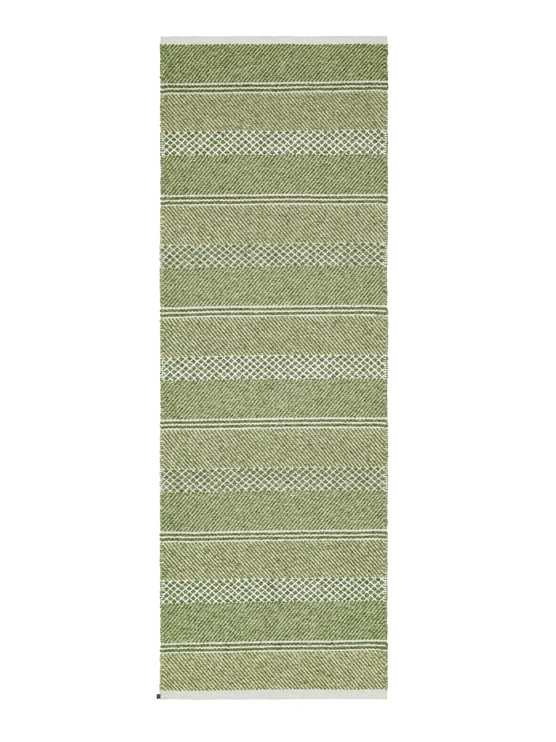 Tapis en plastique et fils - Horredsmattan Sia mix (vert olive)