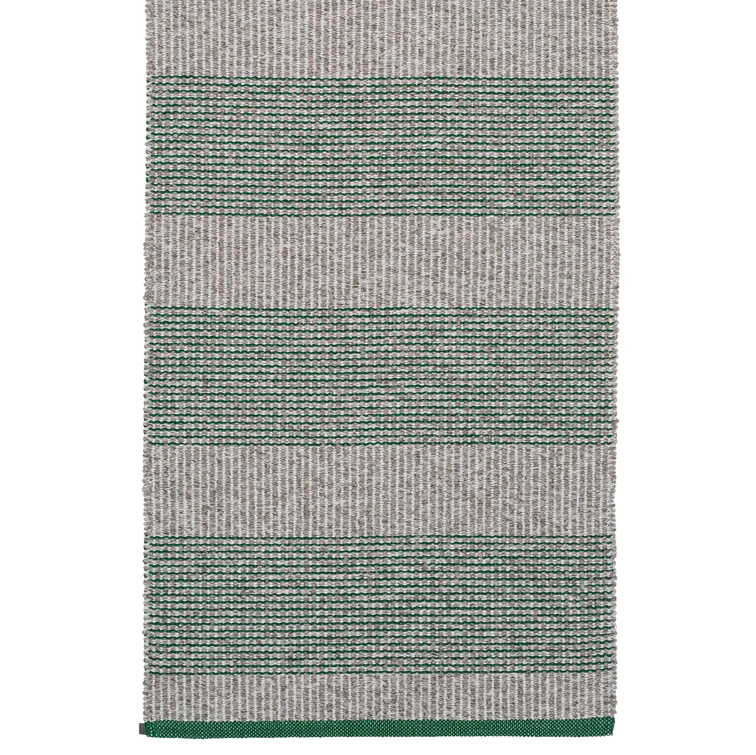 Tapis en plastique et fils - Horredsmattan Penny mix (vert)