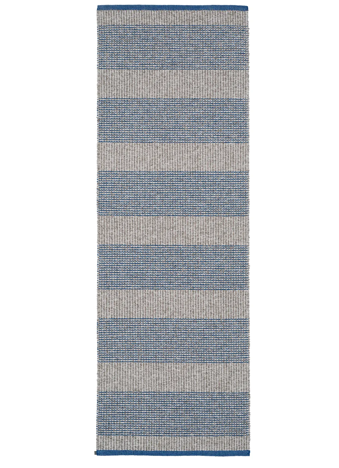 Tapis en plastique et fils - Horredsmattan Penny mix (bleu)