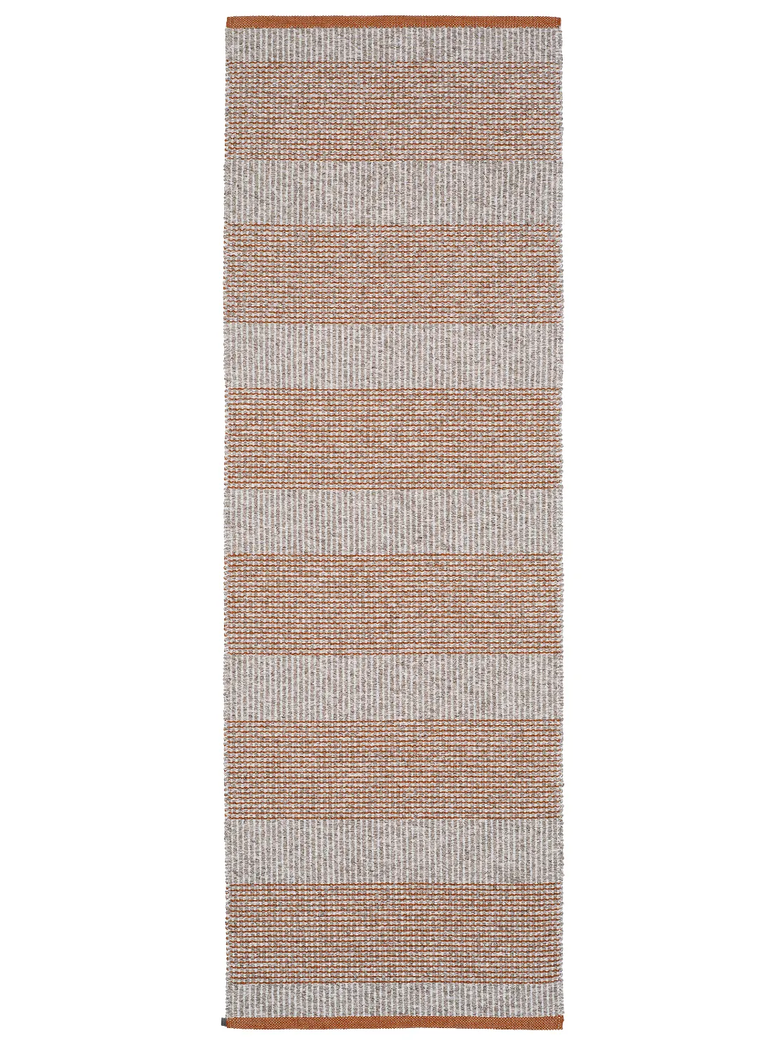 Tapis en plastique et fils - Horredsmattan Penny mix (rouille)