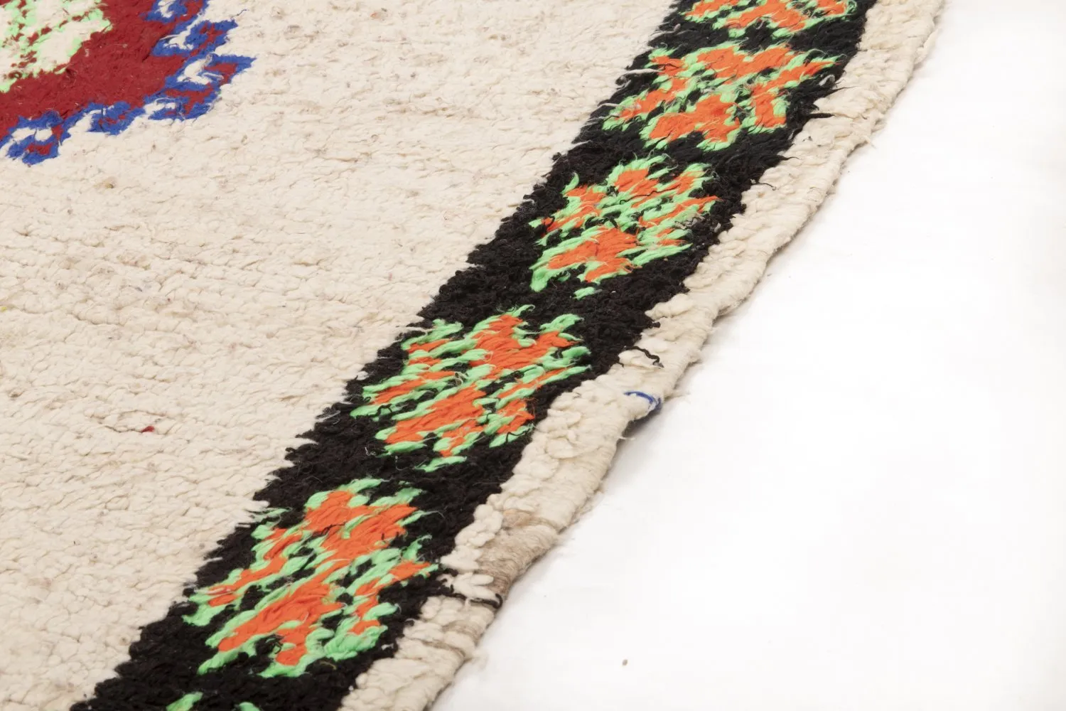 Tapis Marocain Berbère Boucherouite 190 x 150 cm