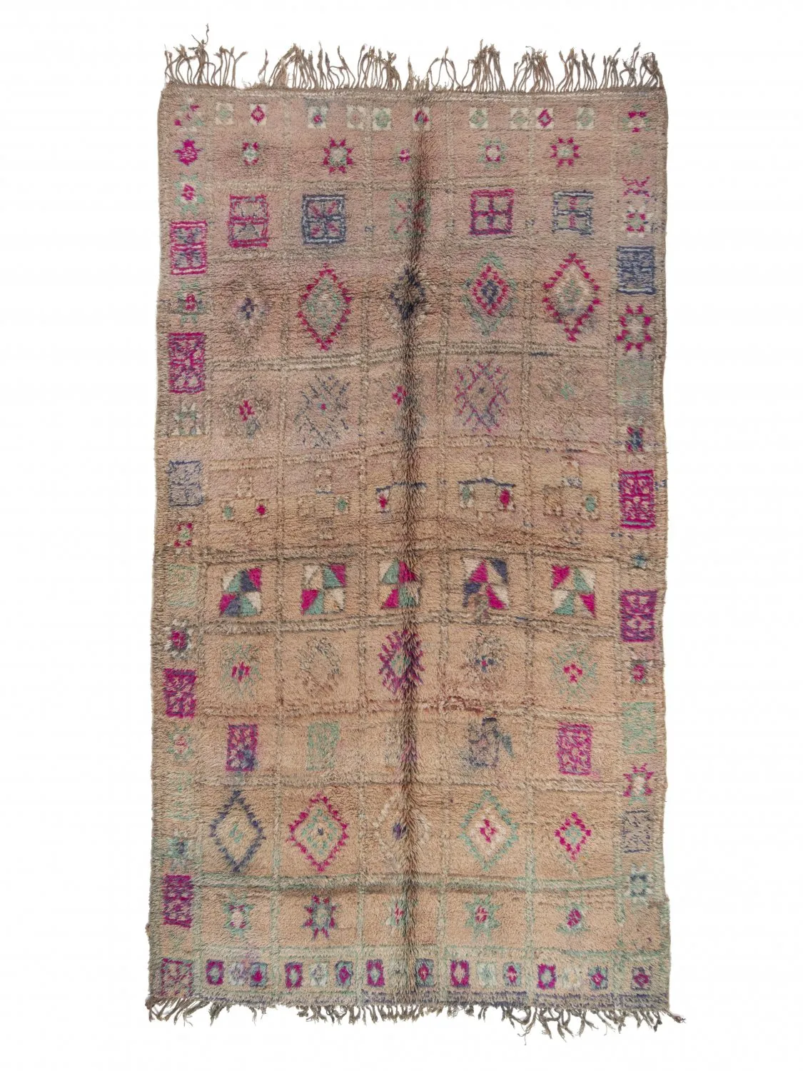 Tapis kilim marocain Azilal Édition spéciale 330 x 180 cm