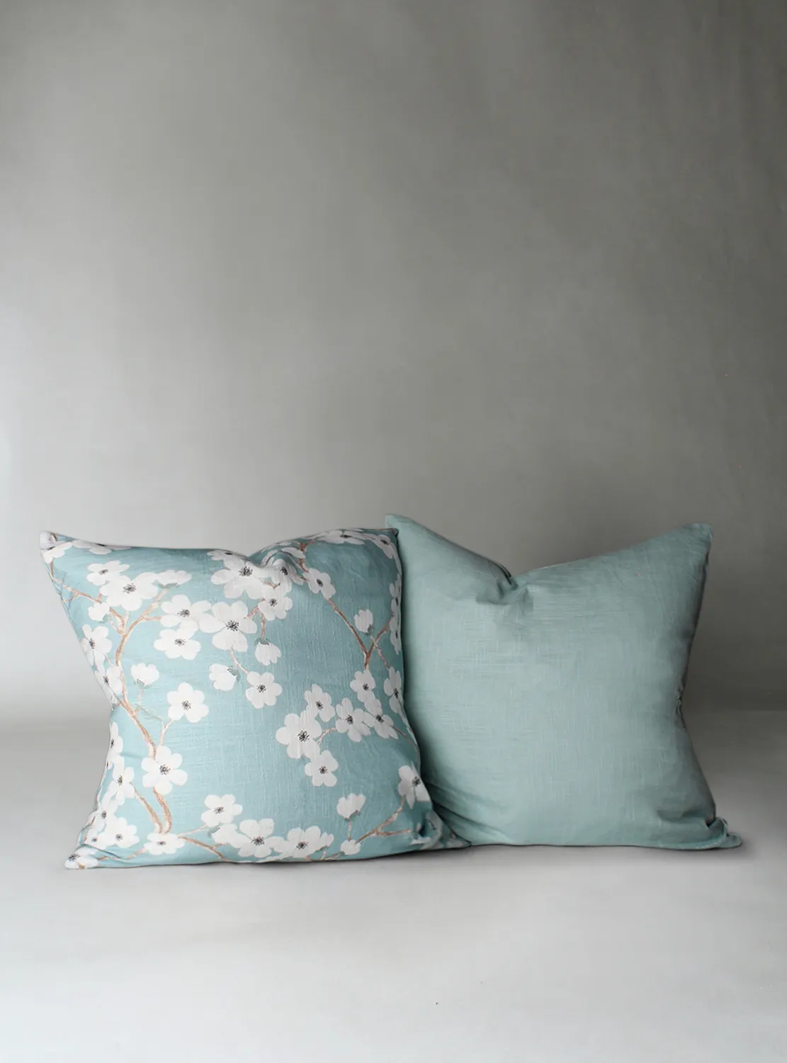 Housse de coussin lot de 2 - Pia-Li (turquoise)