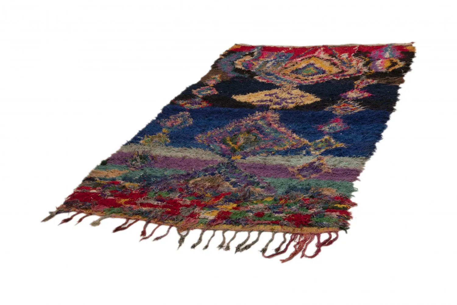 Tapis Marocain Berbère Boucherouite 270 x 140 cm