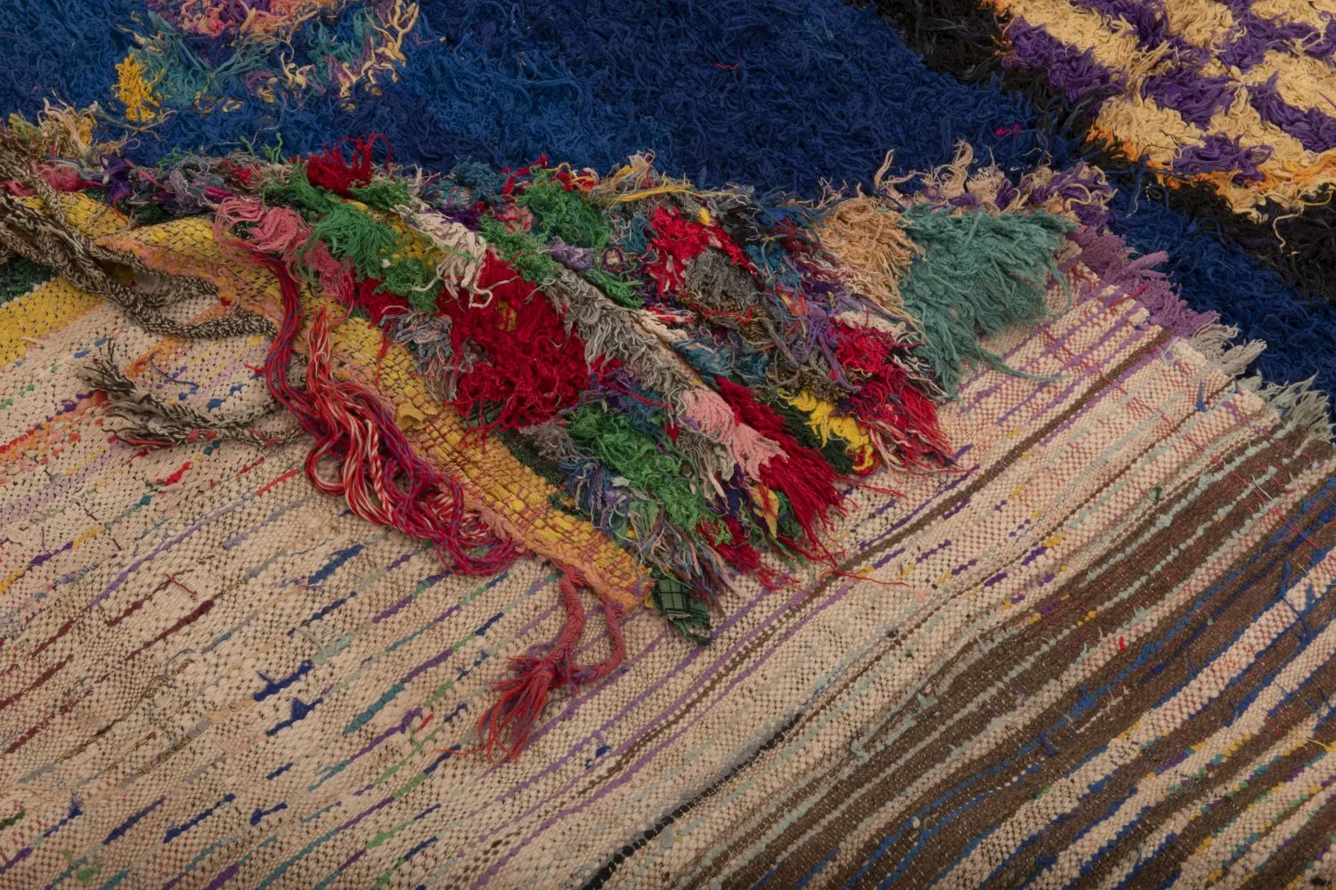 Tapis Marocain Berbère Boucherouite 270 x 140 cm