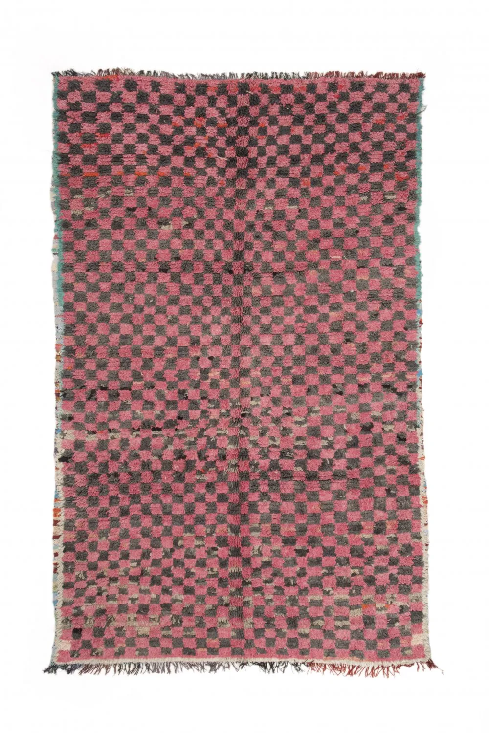 Tapis Marocain Berbère Boucherouite 230 x 140 cm