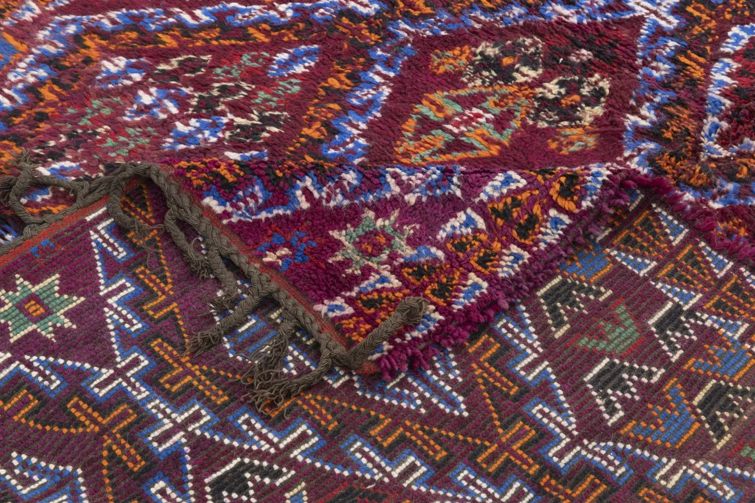 Tapis Kilim marocain Azilal Édition spéciale 300 x 190 cm