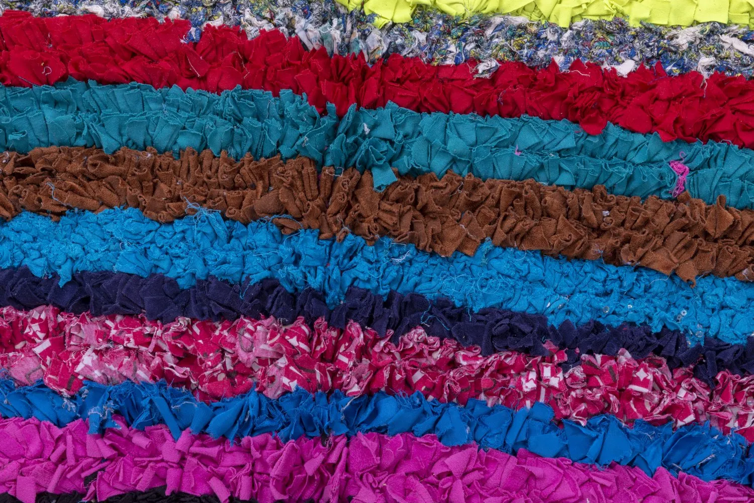 Tapis Marocain Berbère Boucherouite 210 x 115 cm