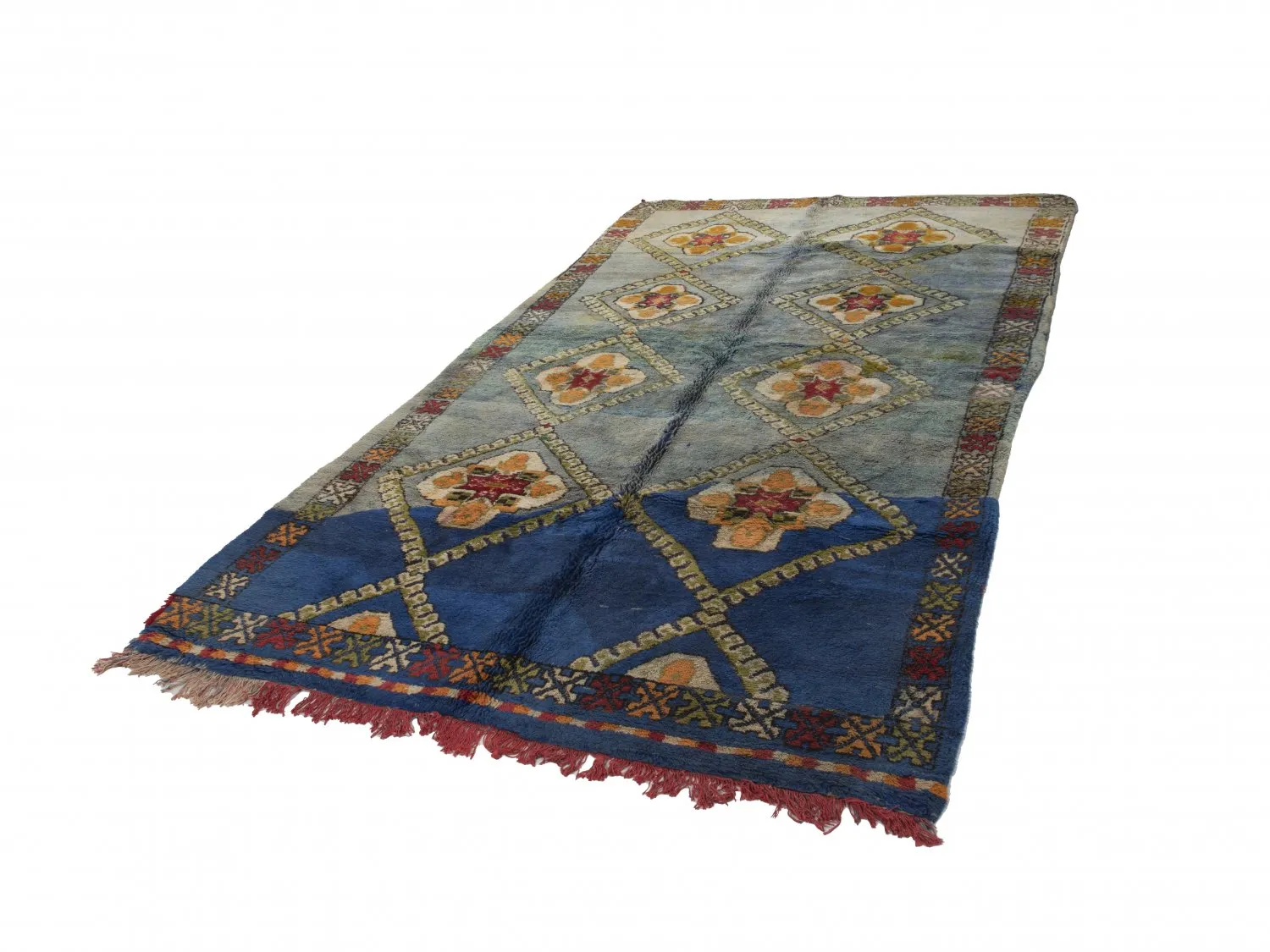 Tapis Kilim marocain Azilal Édition spéciale 330 x 190 cm