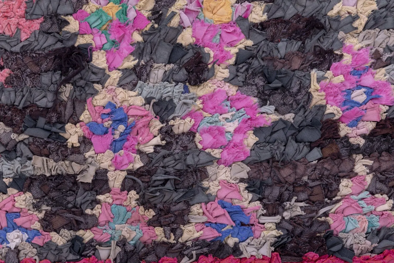 Tapis Marocain Berbère Boucherouite 210 x 125 cm