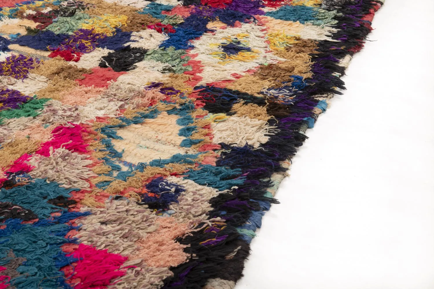 Tapis Marocain Berbère Boucherouite 290 x 145 cm