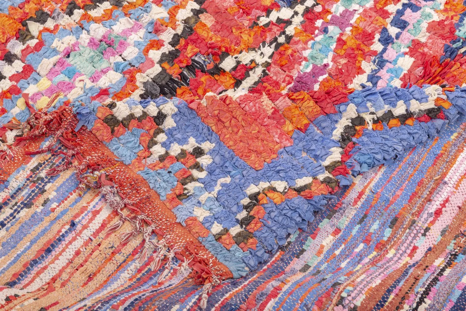 Tapis Marocain Berbère Boucherouite 265 x 150 cm
