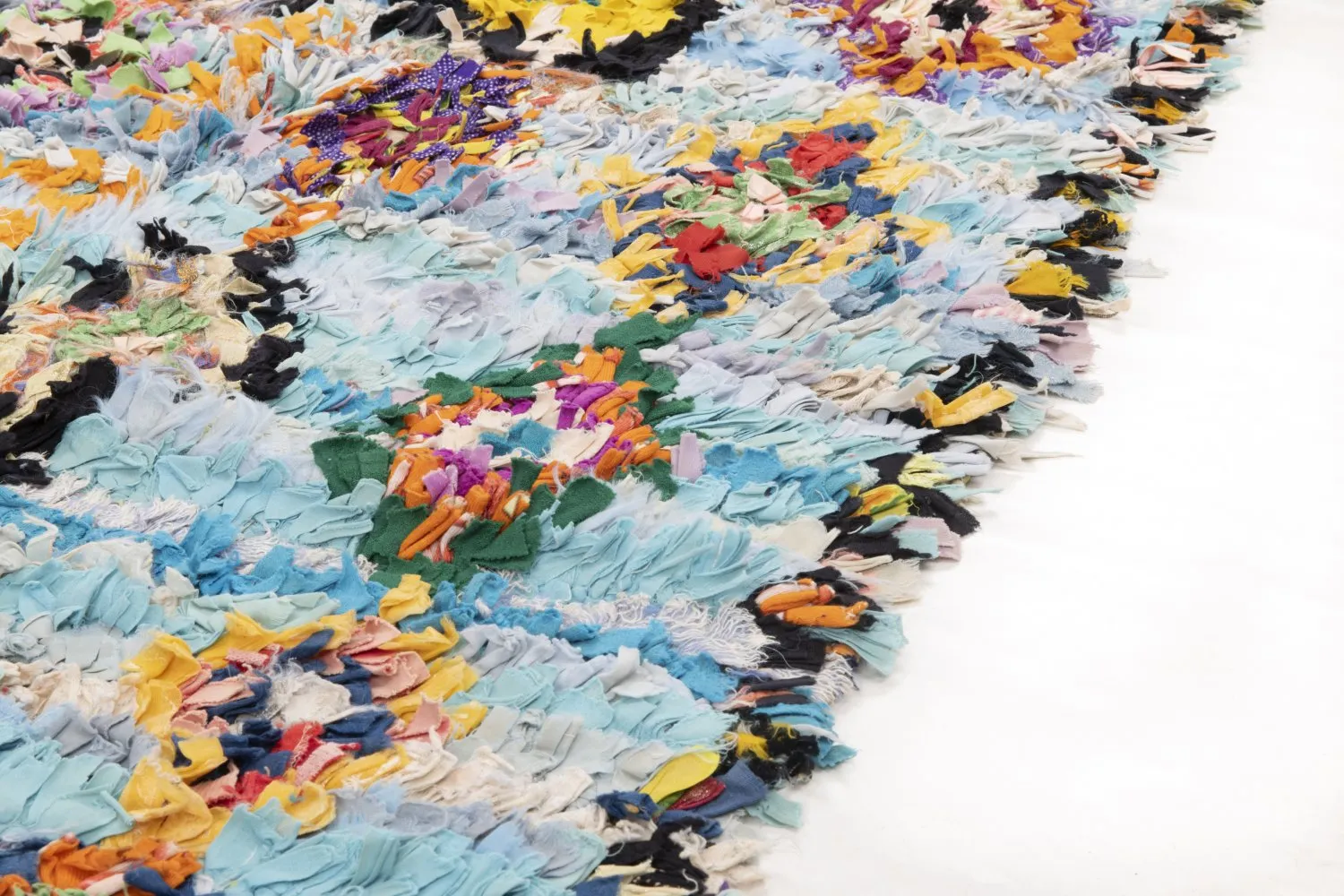 Tapis Marocain Berbère Boucherouite 290 x 95 cm