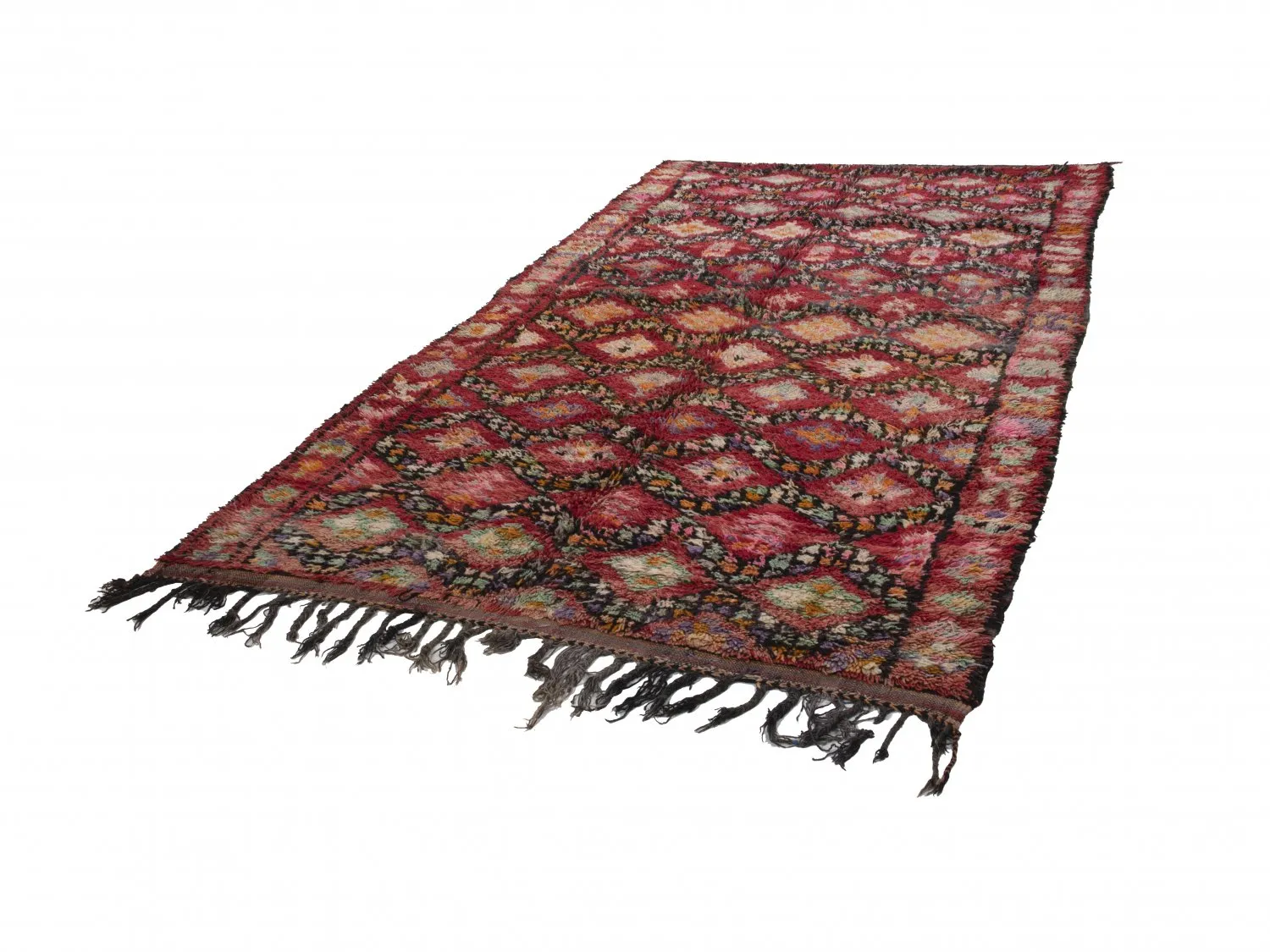Tapis kilim marocain Azilal Édition spéciale 330 x 180 cm