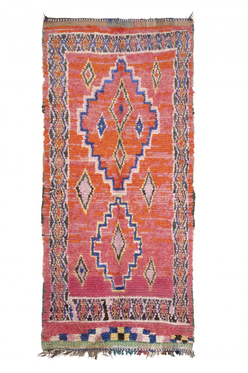 Tapis Marocain Berbère Boucherouite 275 x 130 cm