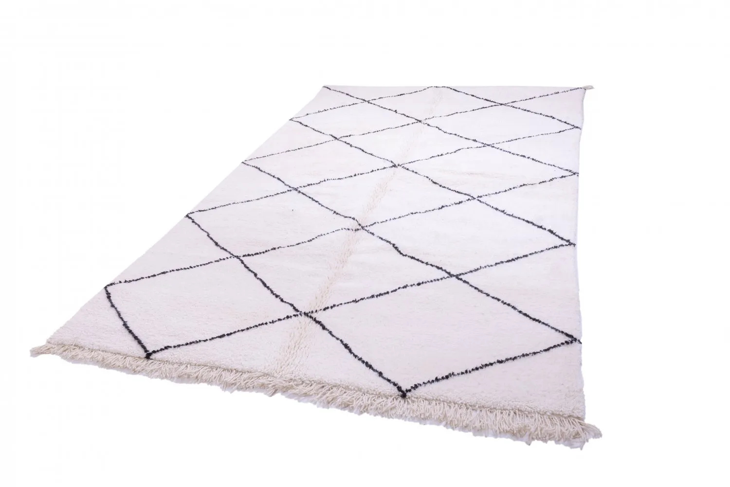 Tapis kilim marocain Beni Ourain 315 x 195 cm