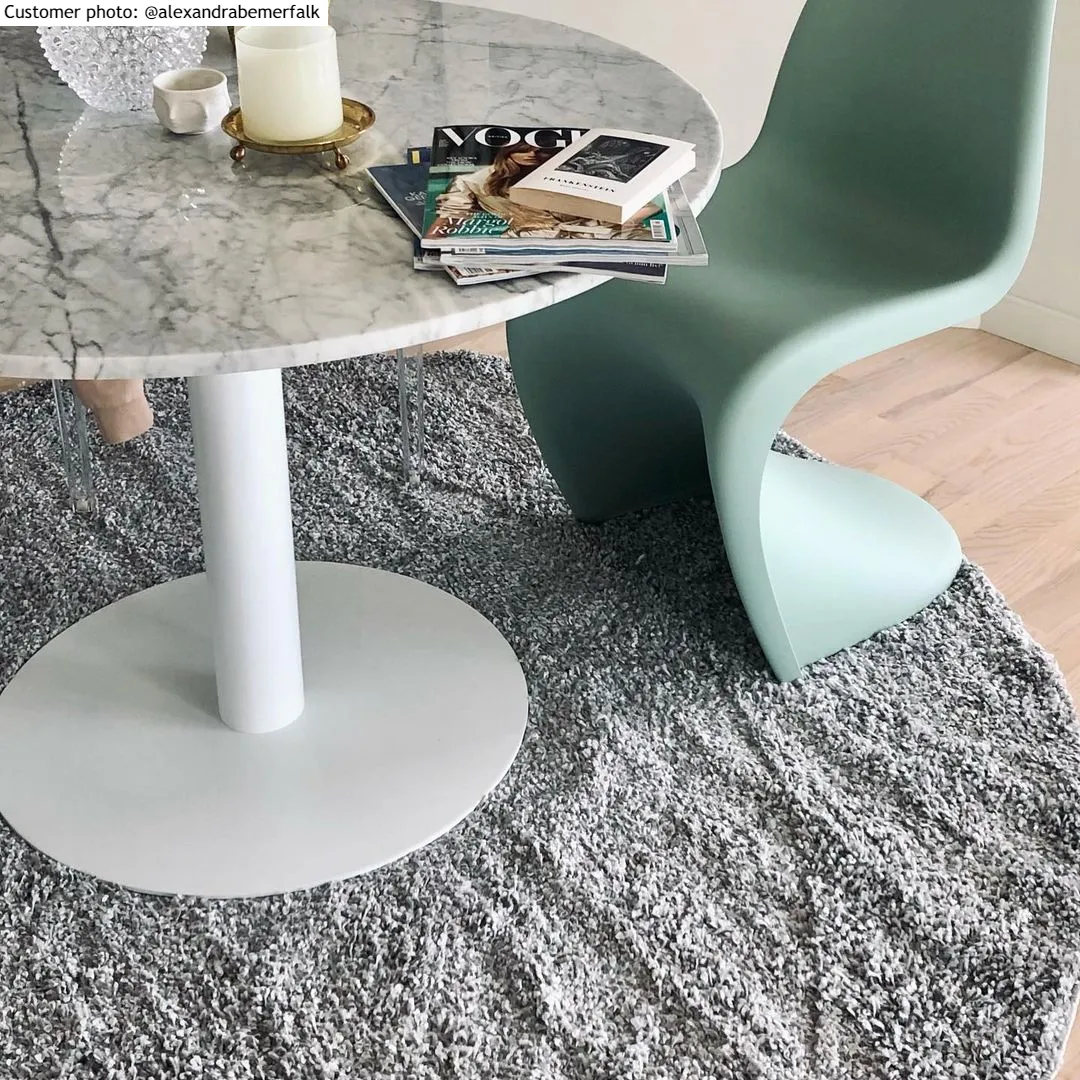 Tapis rond - Orkney (gris)