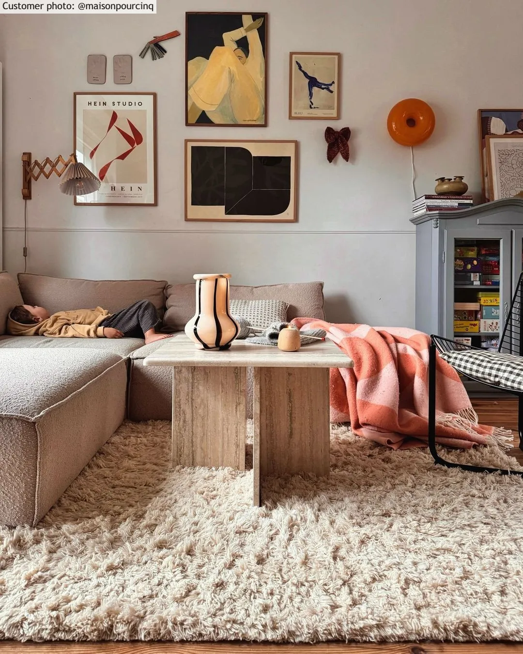 Tapis en laine - Aliste Wool Shaggy (alabaster gleam)